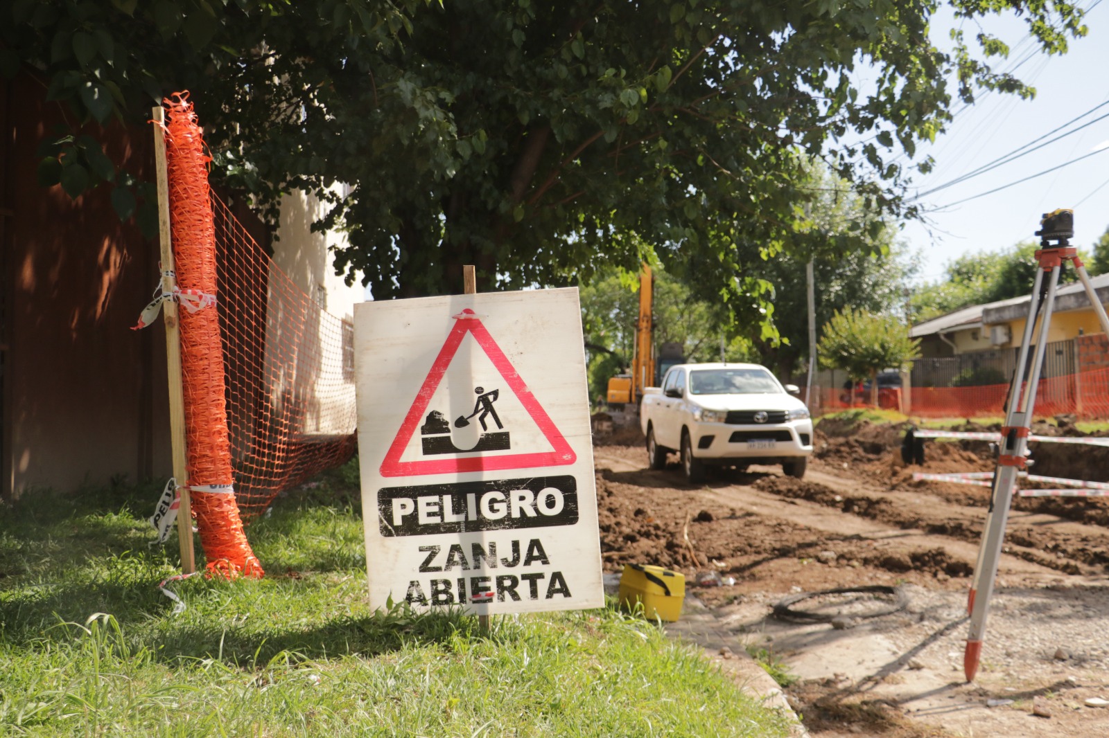 Avanzan las obras de pavimentación en San Miguel - Aquí La Noticia